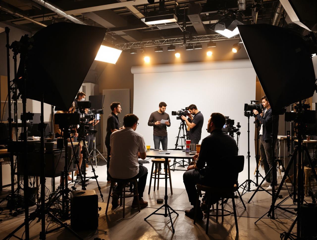 多多视频制作现场